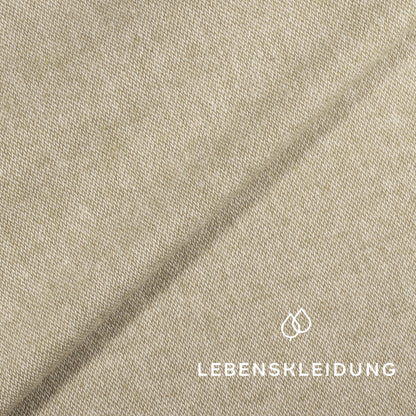 Re-Life Baumwoll Flanell - Linde - Weiß