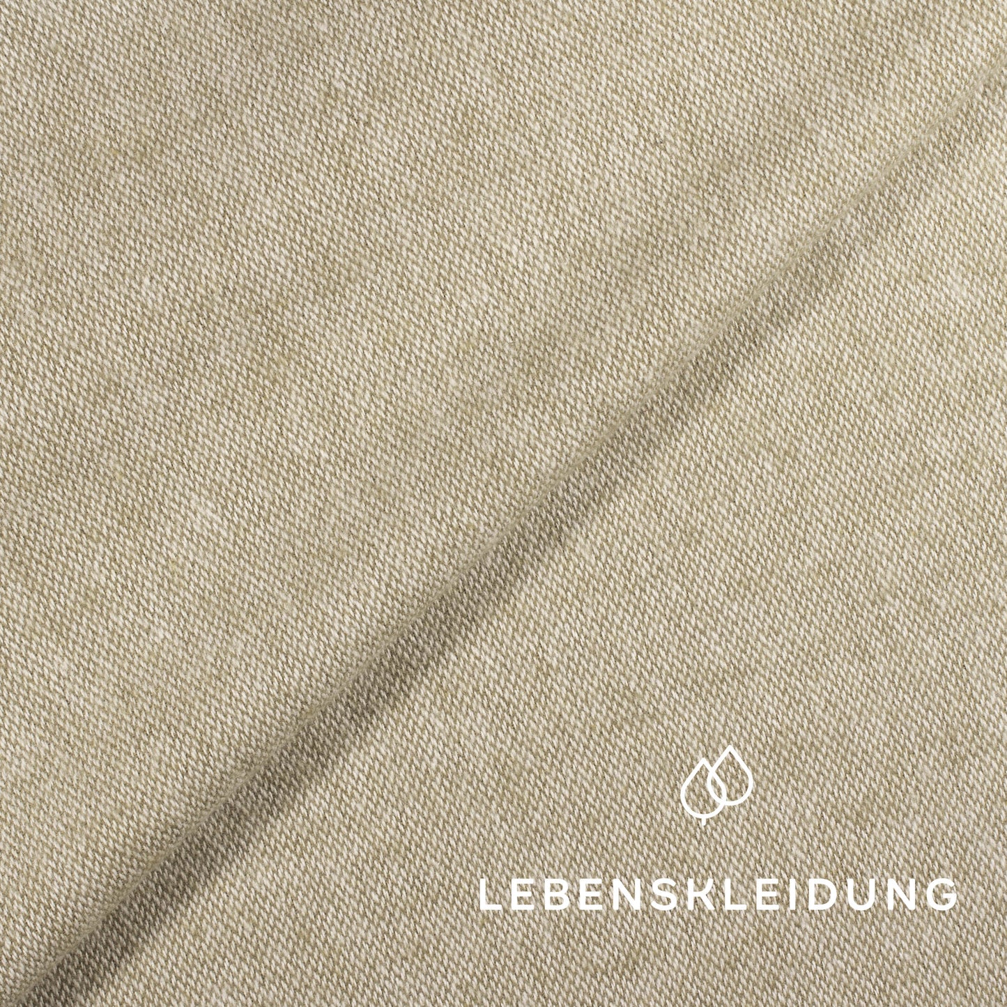 Re-Life Cotton Flannel - Linden - White sample