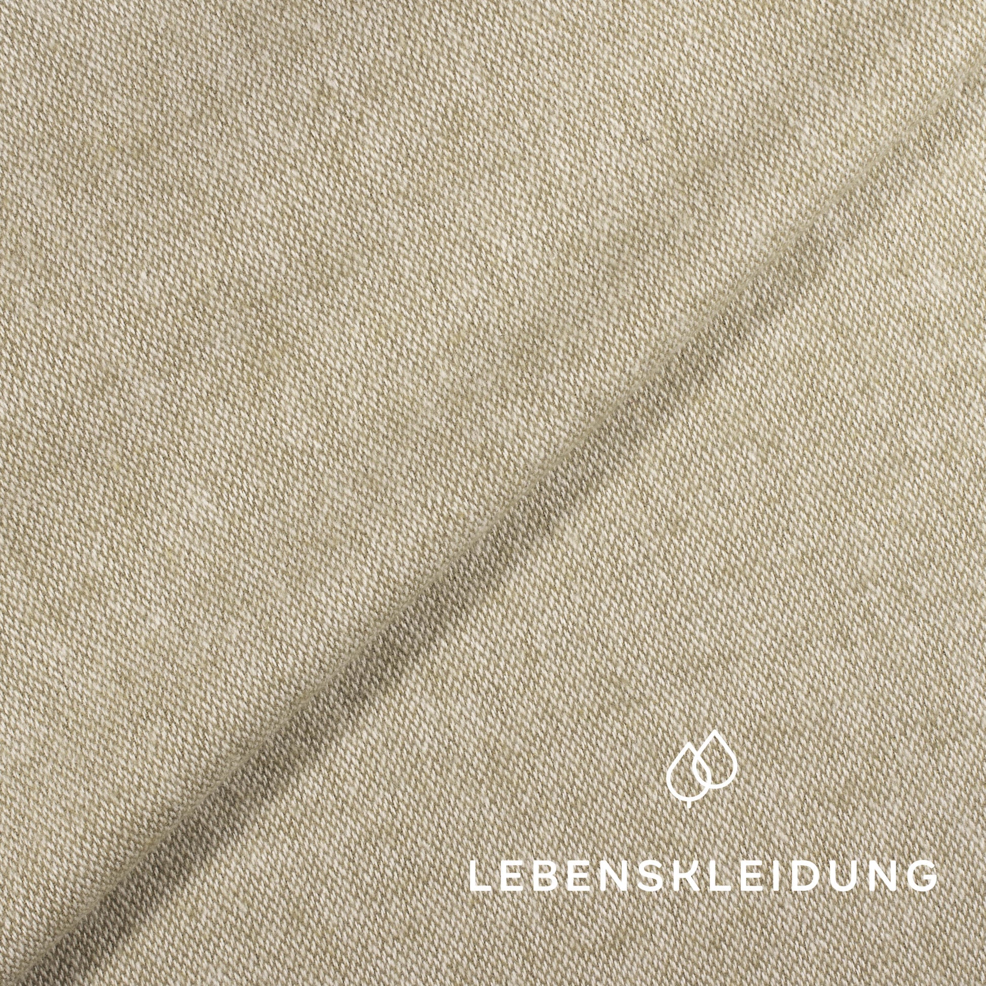 Re-Life Cotton Flannel - Linden - White sample
