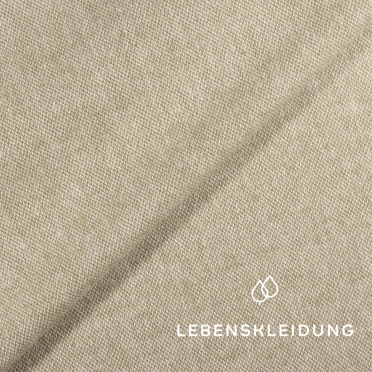 Re-Life Cotton Flannel - Linden - White sample