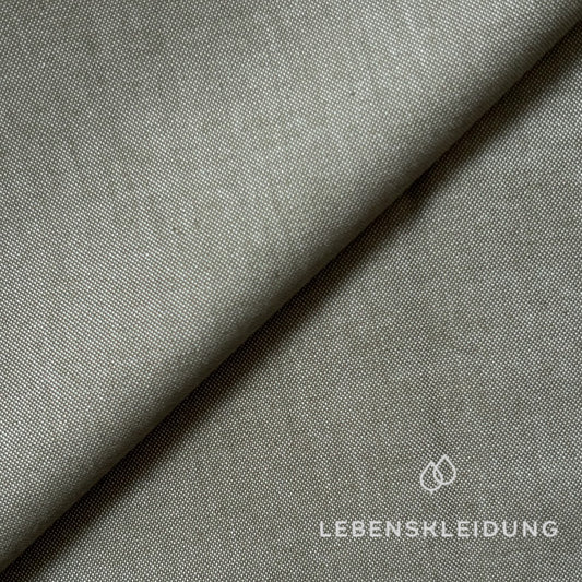Re-Life Oxford Shirt Fabric - Sage sample