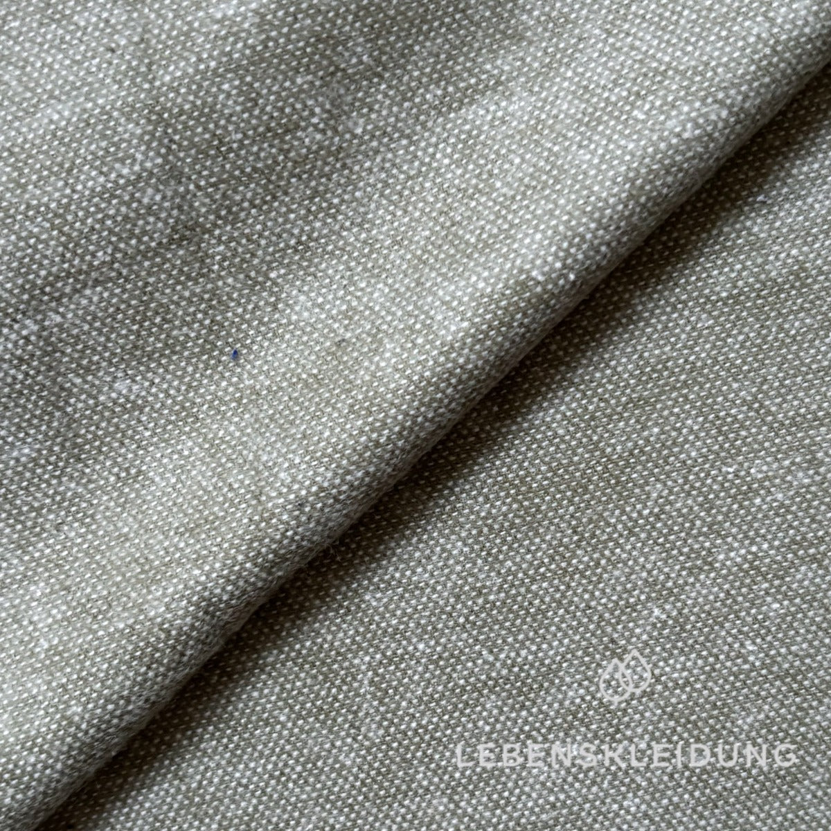 Re-Life Flanell Stoff - Salbei – Detailansicht