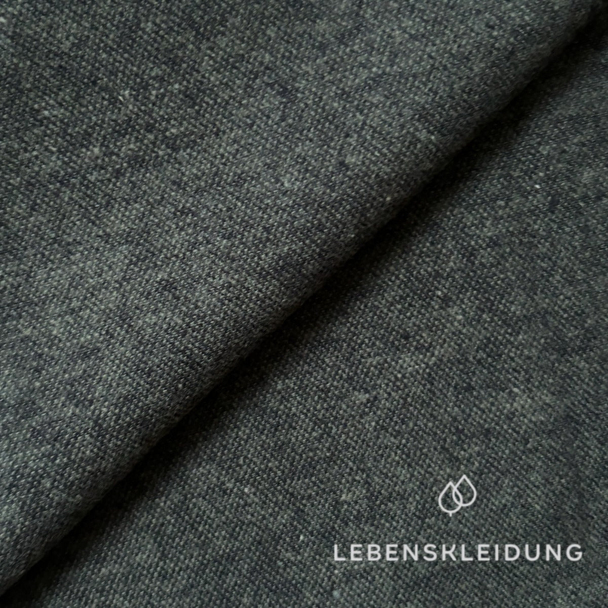Re-Life Flannel Fabric - Khaki sample – Detail view