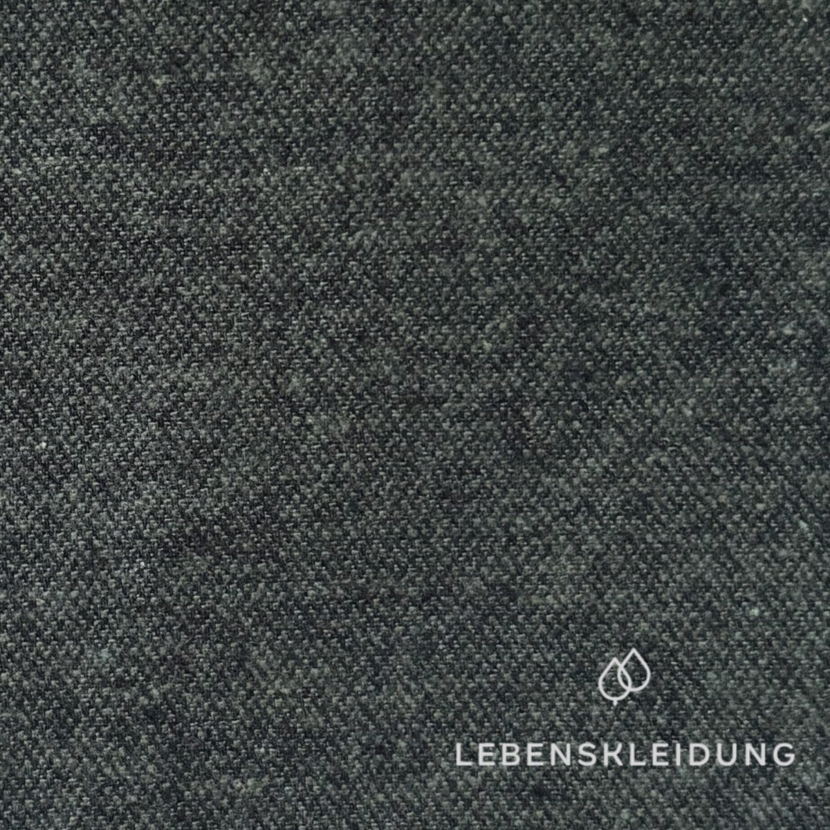 Tissu de flanelle Re-Life - Kaki – Gros plan