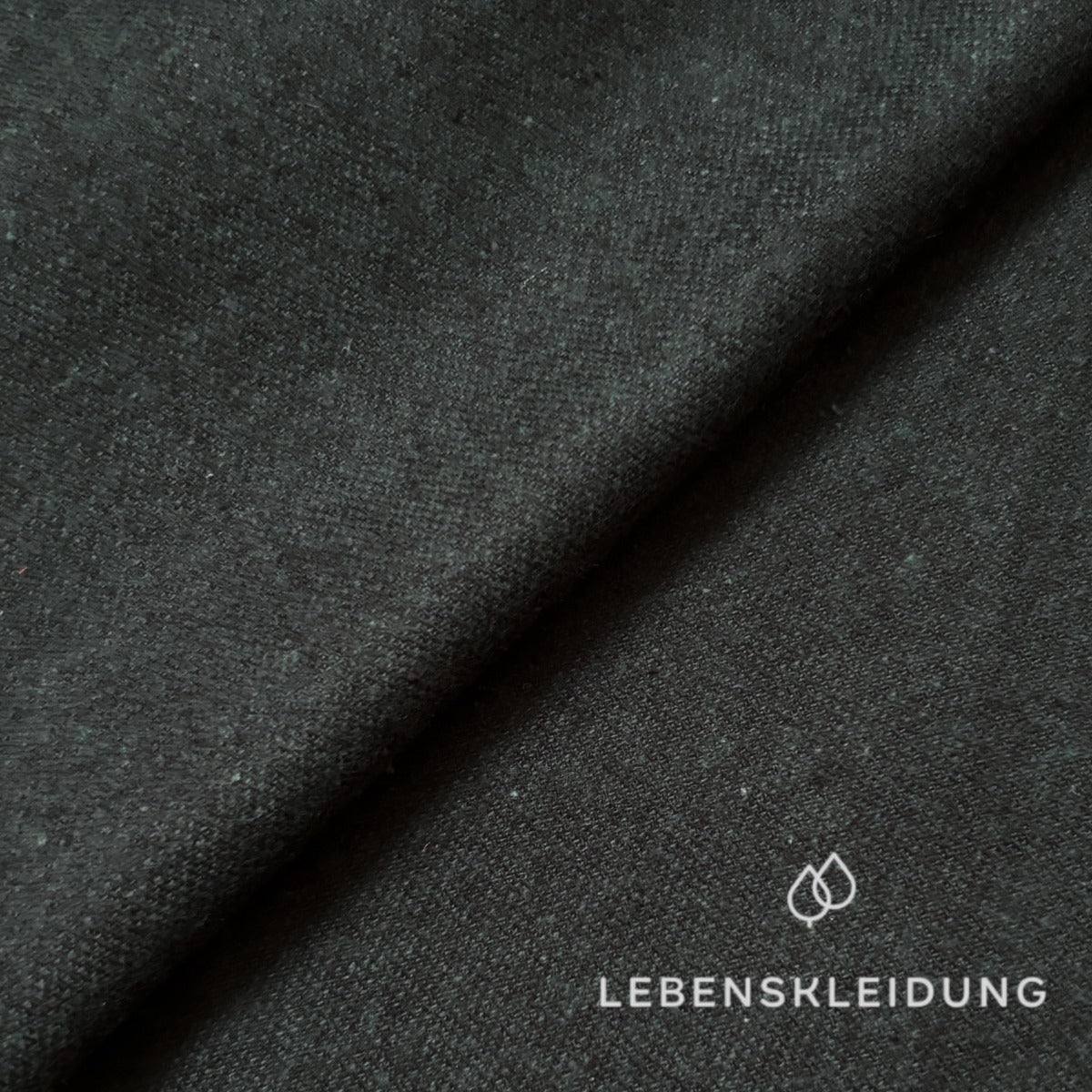 Re-Life Flanell Stoff - Scot Green meliert Muster