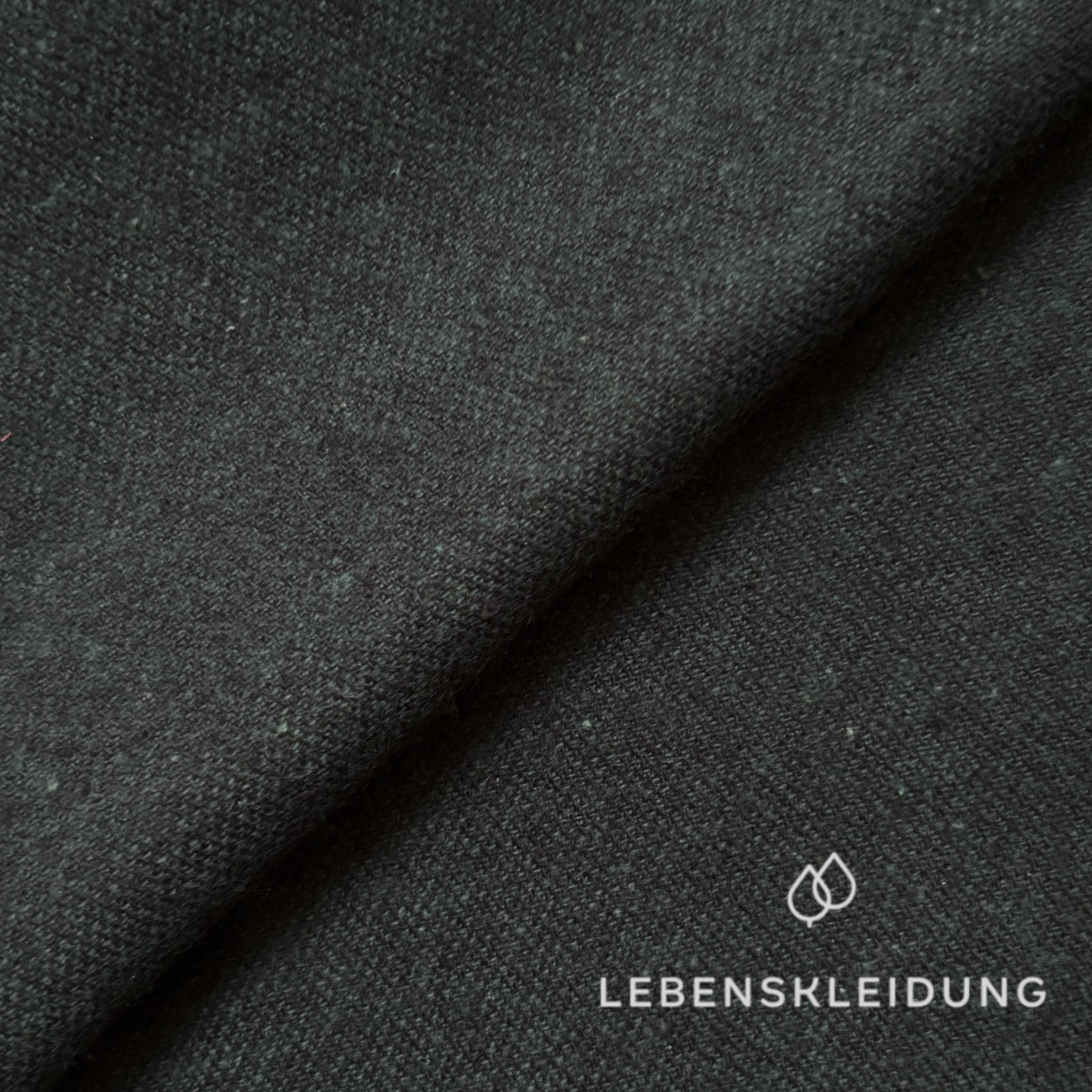 Re-Life Flanell Stoff - Scot Green meliert Muster – Detailansicht