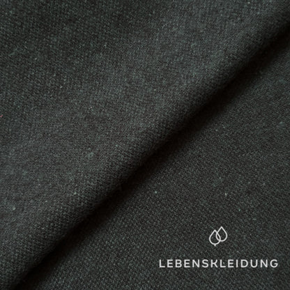 Re-Life Flanell Stoff - Scot Green meliert Muster – Detailansicht