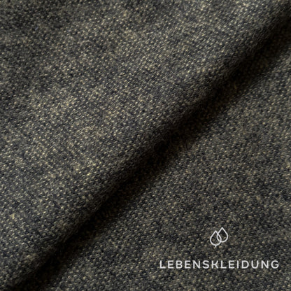 Re-Life Flannel Fabric - Olive Marl sample – Detail view