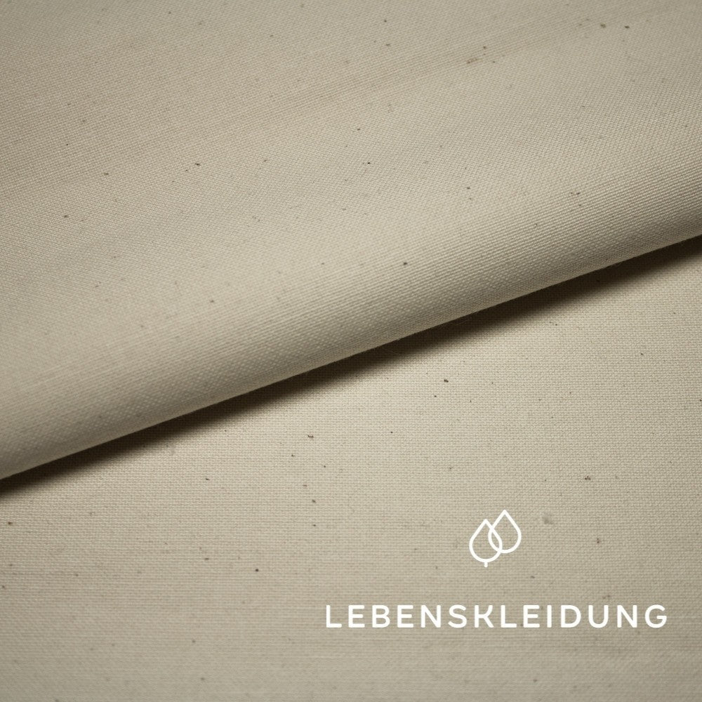 Organic Canvas Fabric - Natural sample