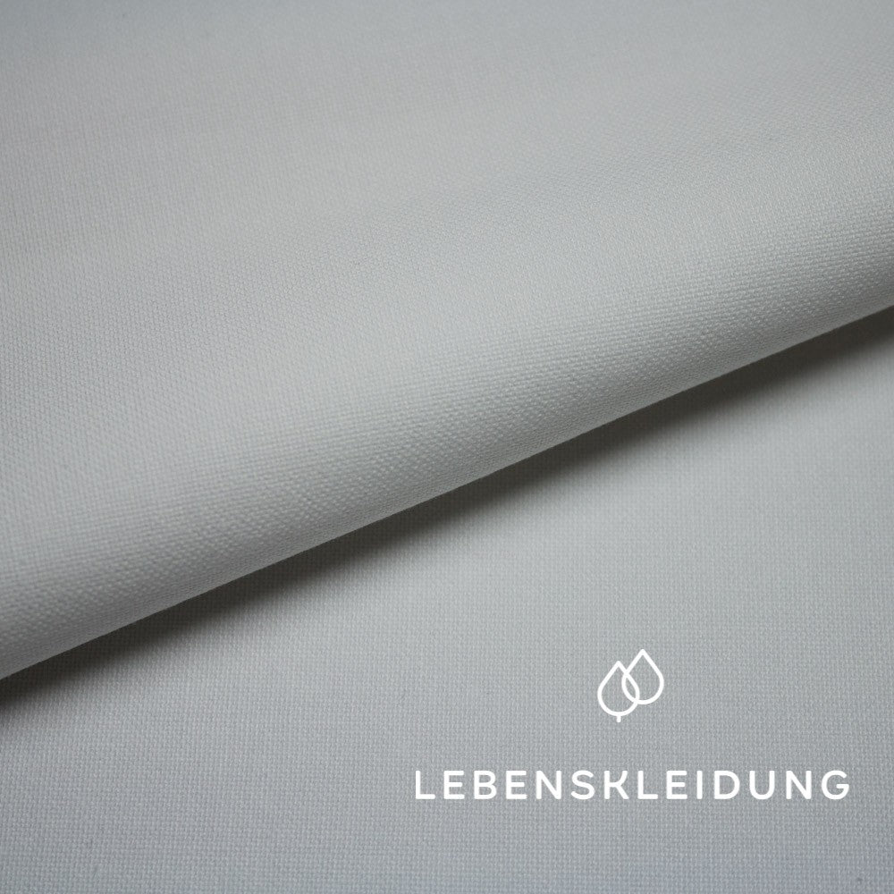 Organic Canvas Fabric - White