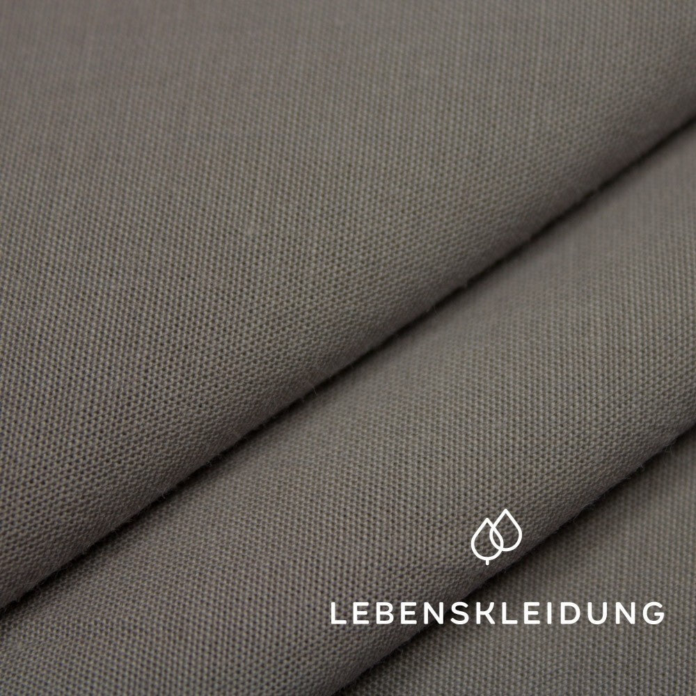 Organic Chambray - Anthracite-Light Grey