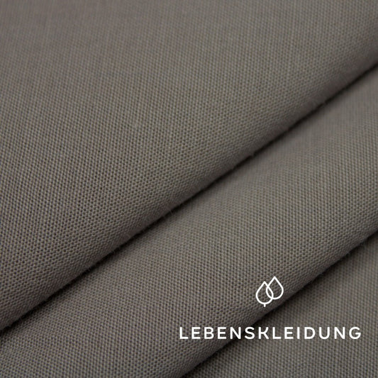 Organic Chambray - Anthracite-Light Grey