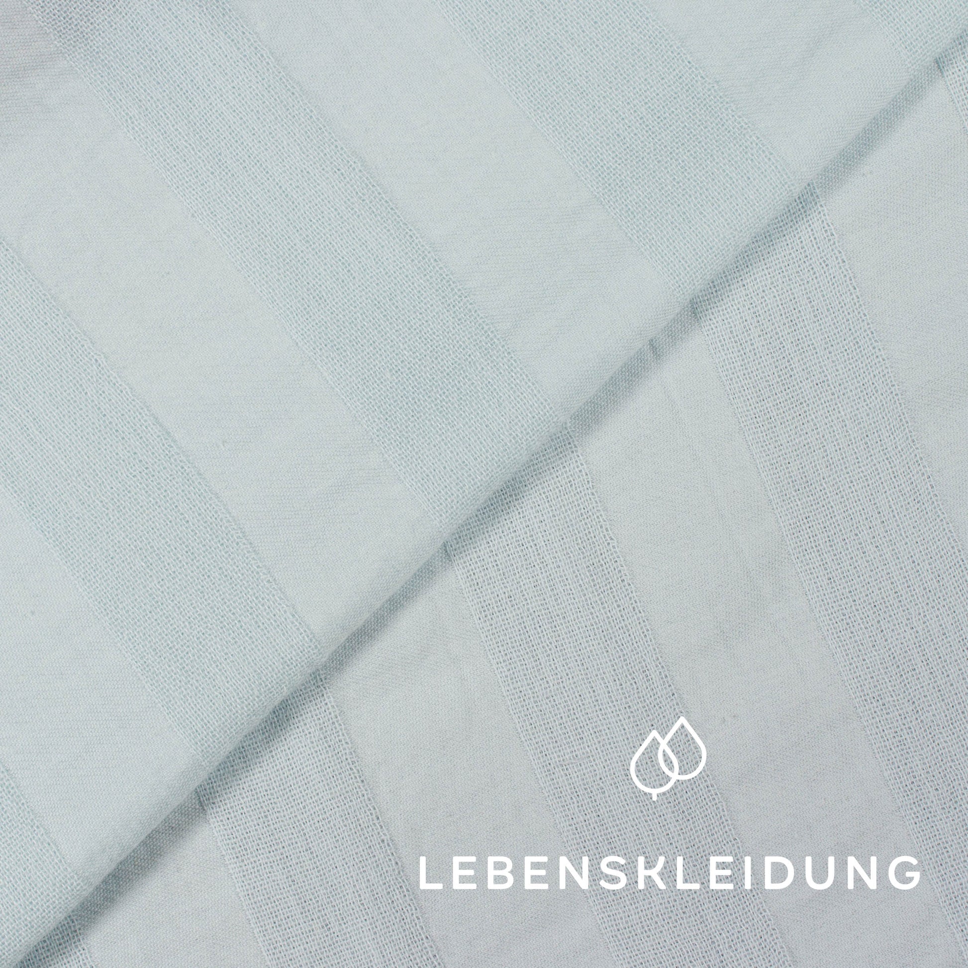 Organic Crinkle - Light Blue sample
