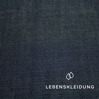 Tissu denim biologique NIZZA 15,9 OZ - Bleu – Vue détaillée