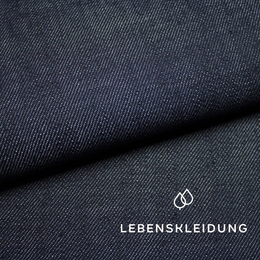 Organic Denim Fabric NIZZA 15.9 OZ - Blue sample