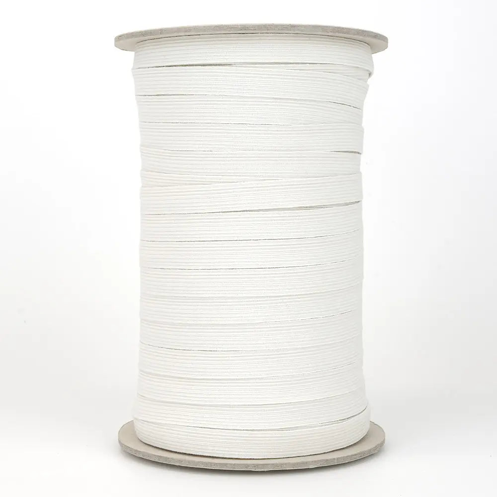 Bio Einziehgummiband - 10 mm - ecru