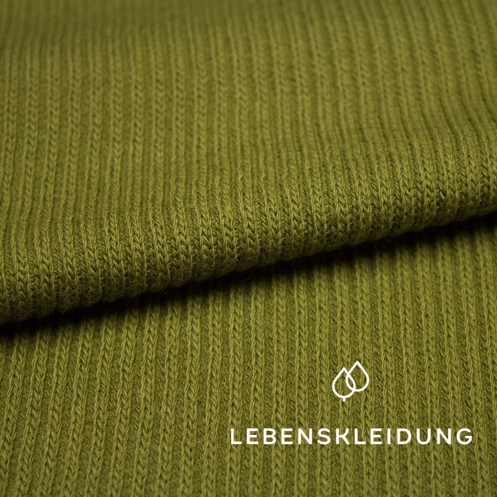 Organic Heavy Knit - Dark Mud sample