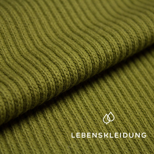 Organic Heavy Knit - Dark Mud sample – Detail view