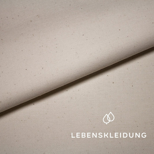 Organic twill - natural sample