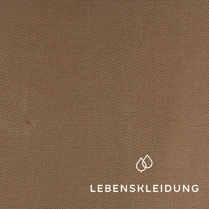 Organic twill, water-repellent - Khaki sample – Detail view