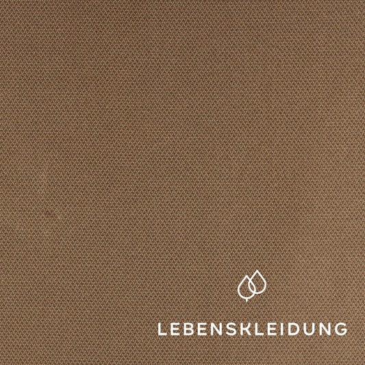 Organic twill, water-repellent - Khaki sample – Detail view