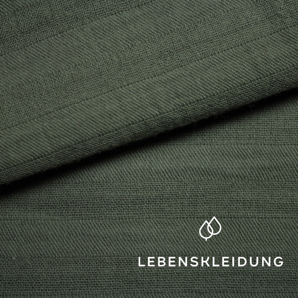 Bio Musselin - Dusty Olive