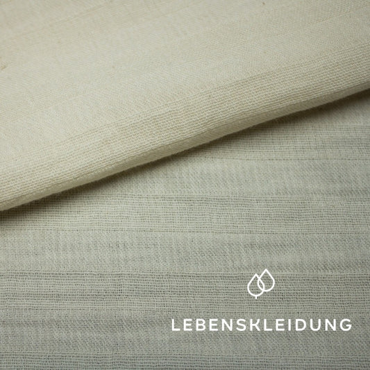 Organic muslin - natural sample