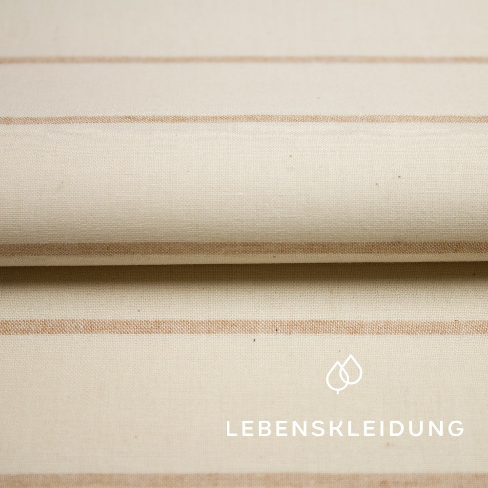 Bio Renforcé - Ecru (farbig gewachsene Baumwolle) – Detailansicht