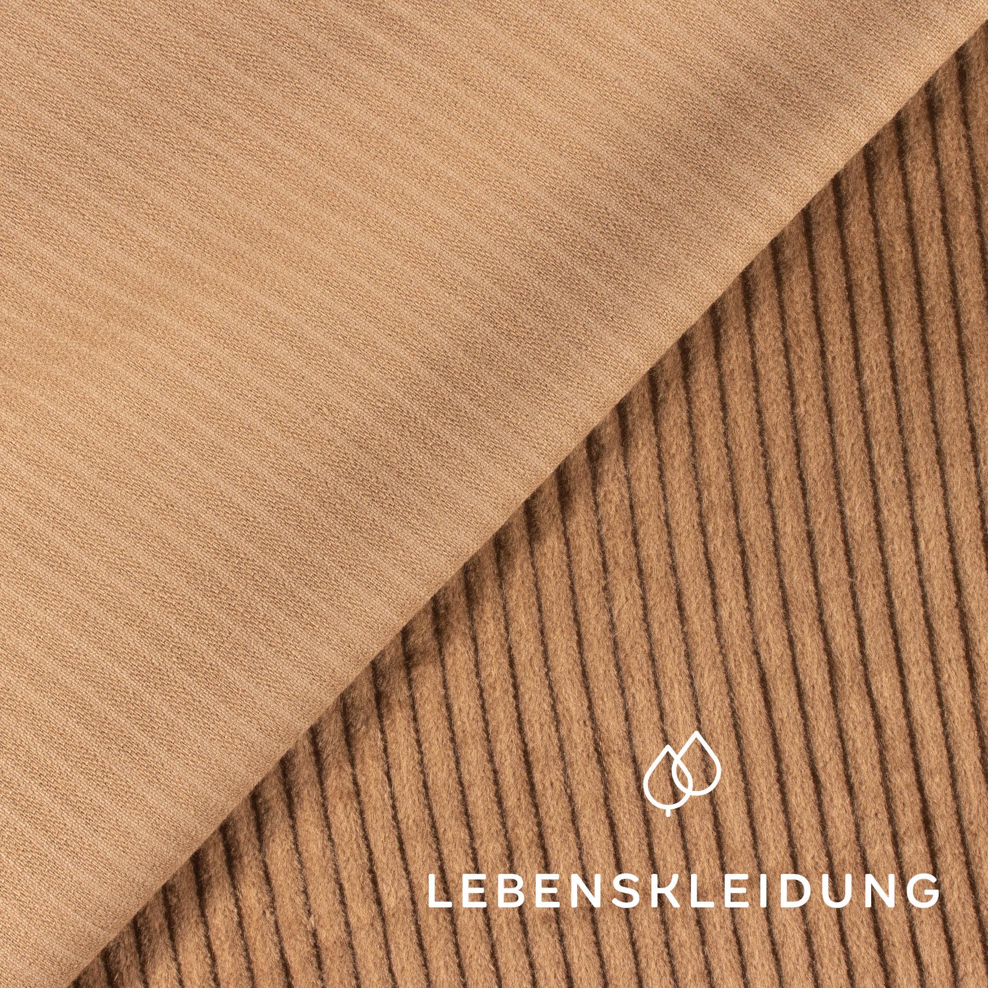 Organic Cord 4.5mm - Sand sample – Close-up