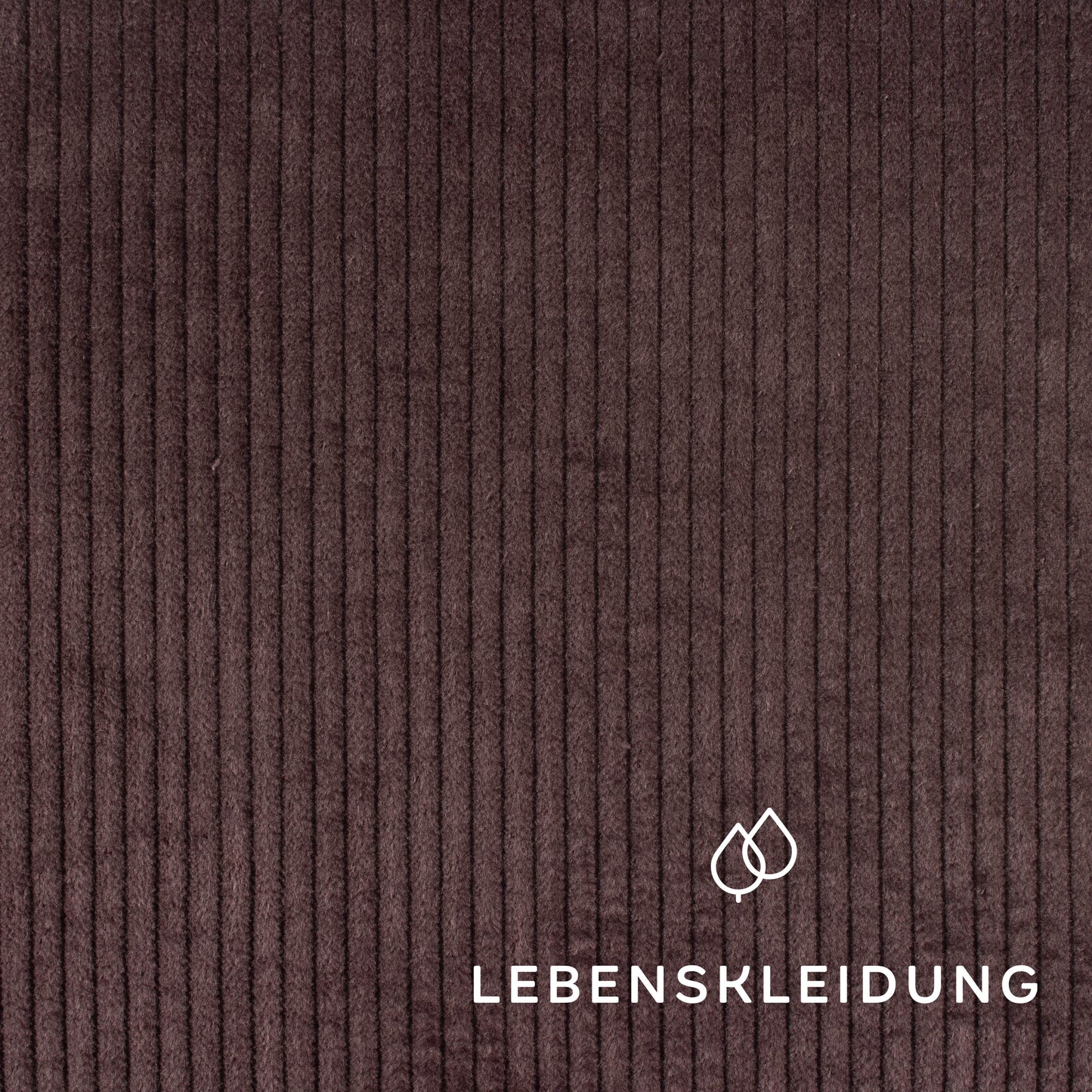 Bio Cord 4,5mm - Charcoal Muster – Detailansicht