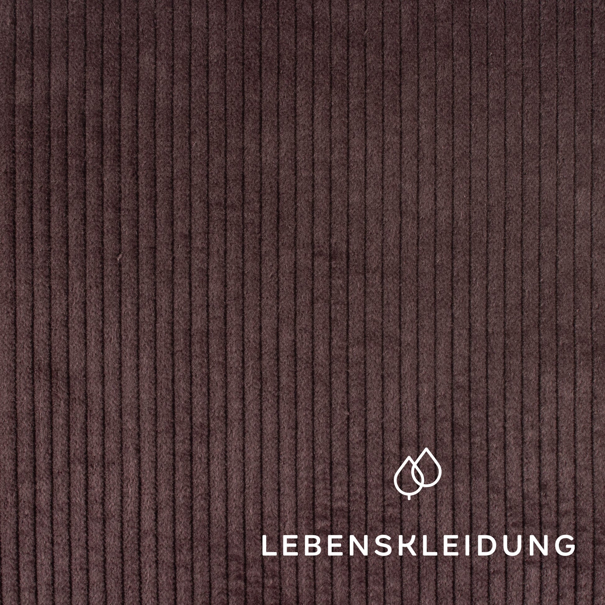 Bio Cord 4,5mm - Charcoal Muster – Detailansicht