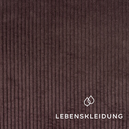 Bio Cord 4,5mm - Charcoal Muster – Detailansicht