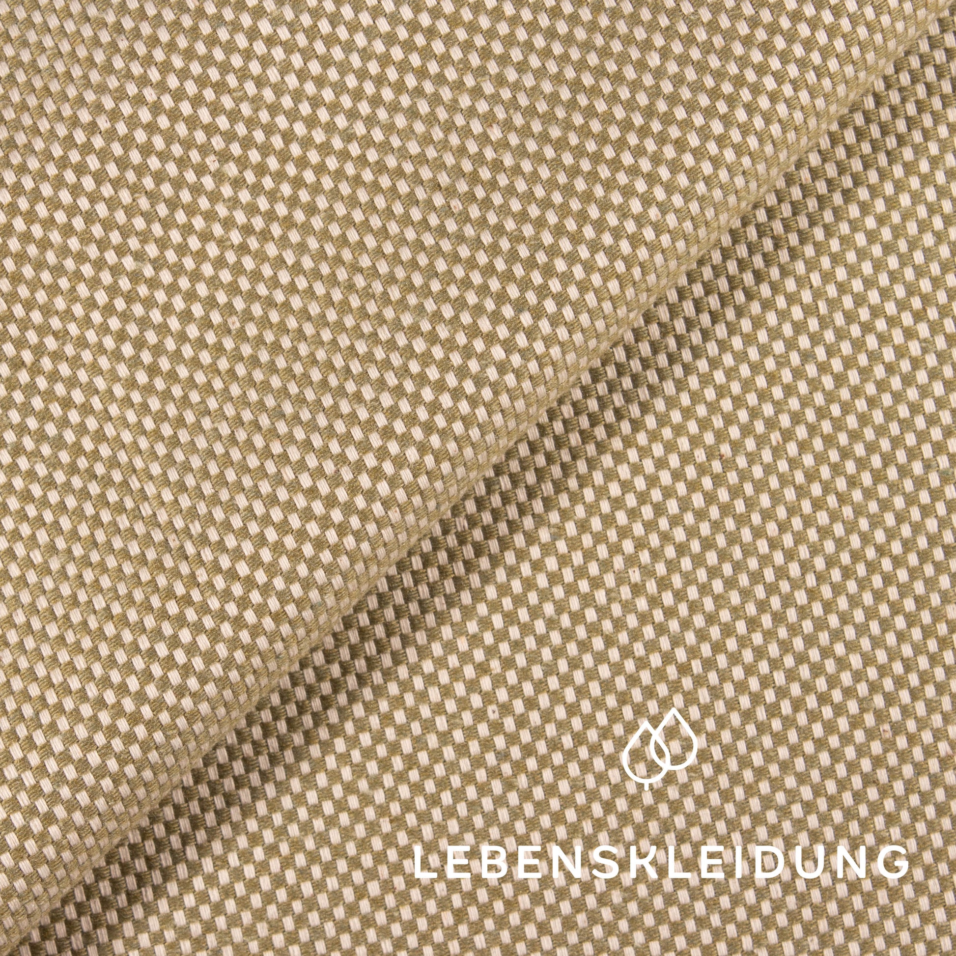 Liaison de la structure bio - échantillon vert – Texture du tissu