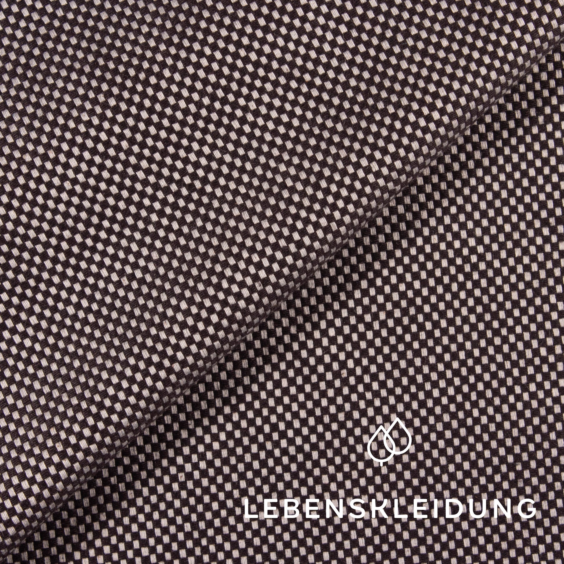 Organic Structure Bonding - Black sample – Fabric texture