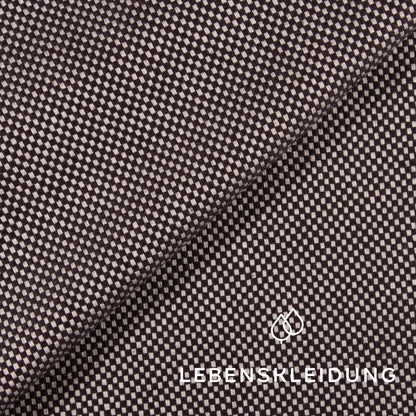 Organic Structure Bonding - Black sample – Fabric texture