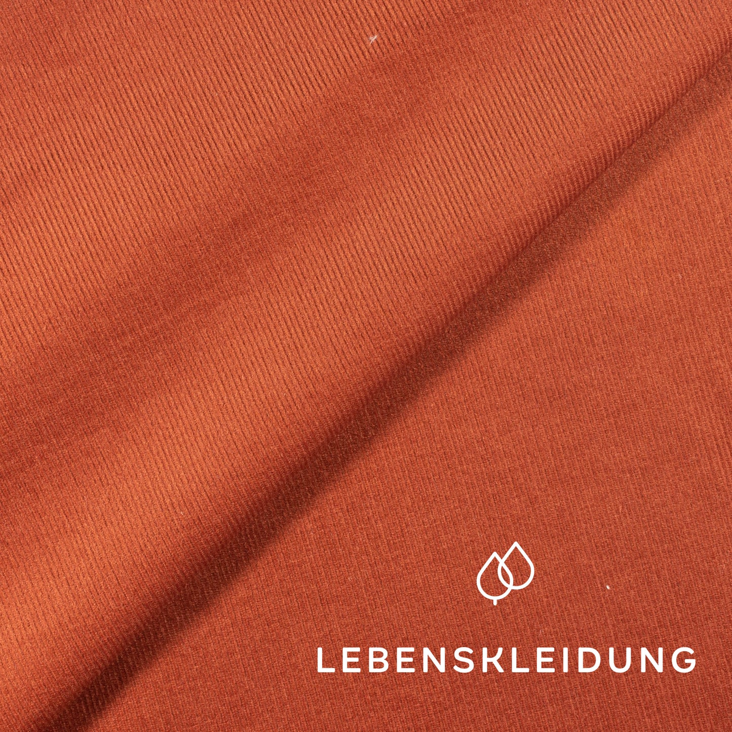 Cordon fin en coton biologique 1 mm - échantillon caramel