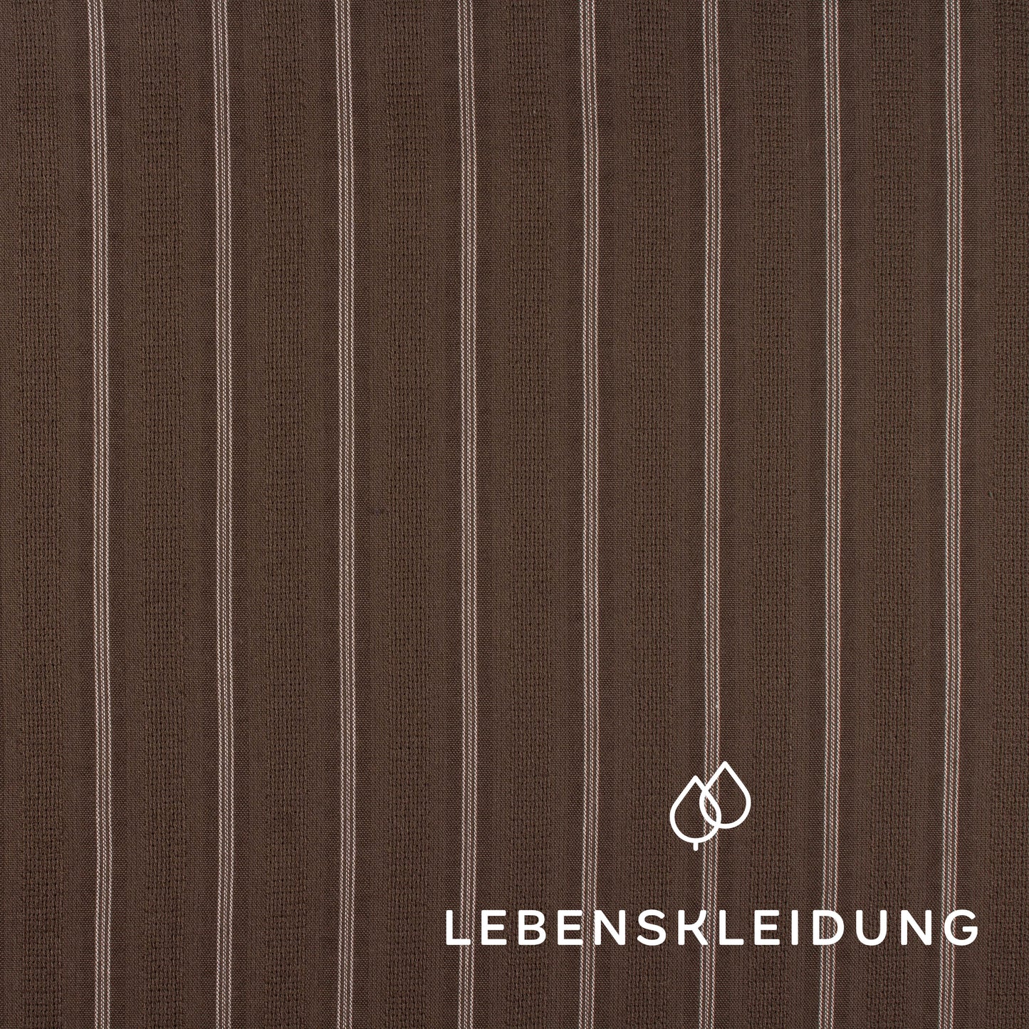 Bio Dobby Bindung - Olive Stripe – Detailansicht