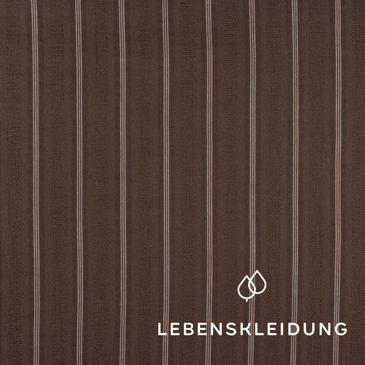 Organic Dobby Binding - Olive Stripe sample – Detail view