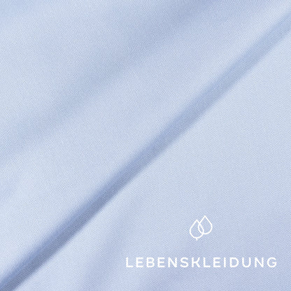 Lyocell Popeline - Sky Blue – Nahaufnahme