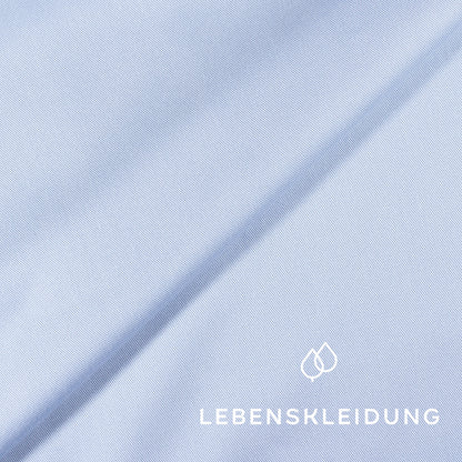 Popeline de lyocell - échantillon bleu ciel – Gros plan