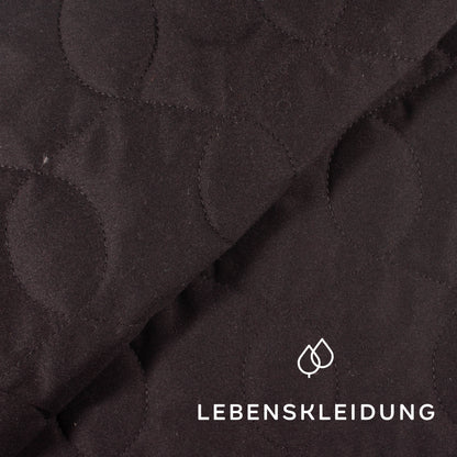 Organic Recycled Quilt - Black