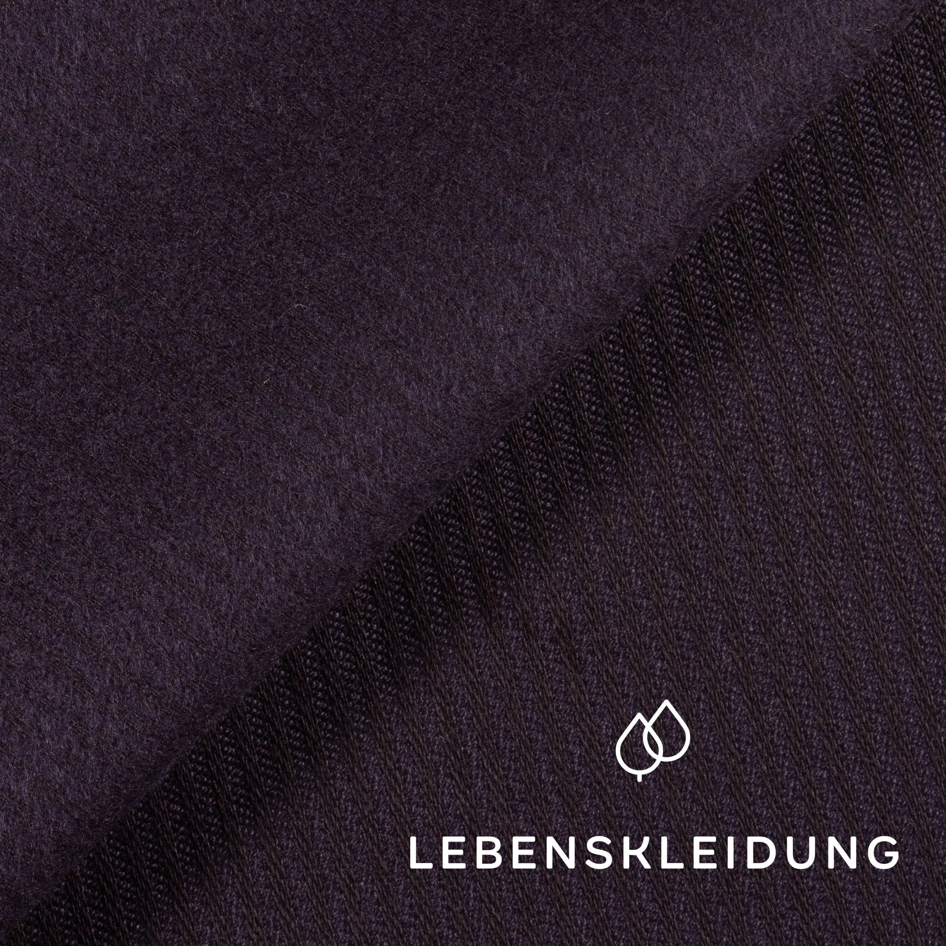 Ribbed Flanell - Stonal Stripe – Detailansicht