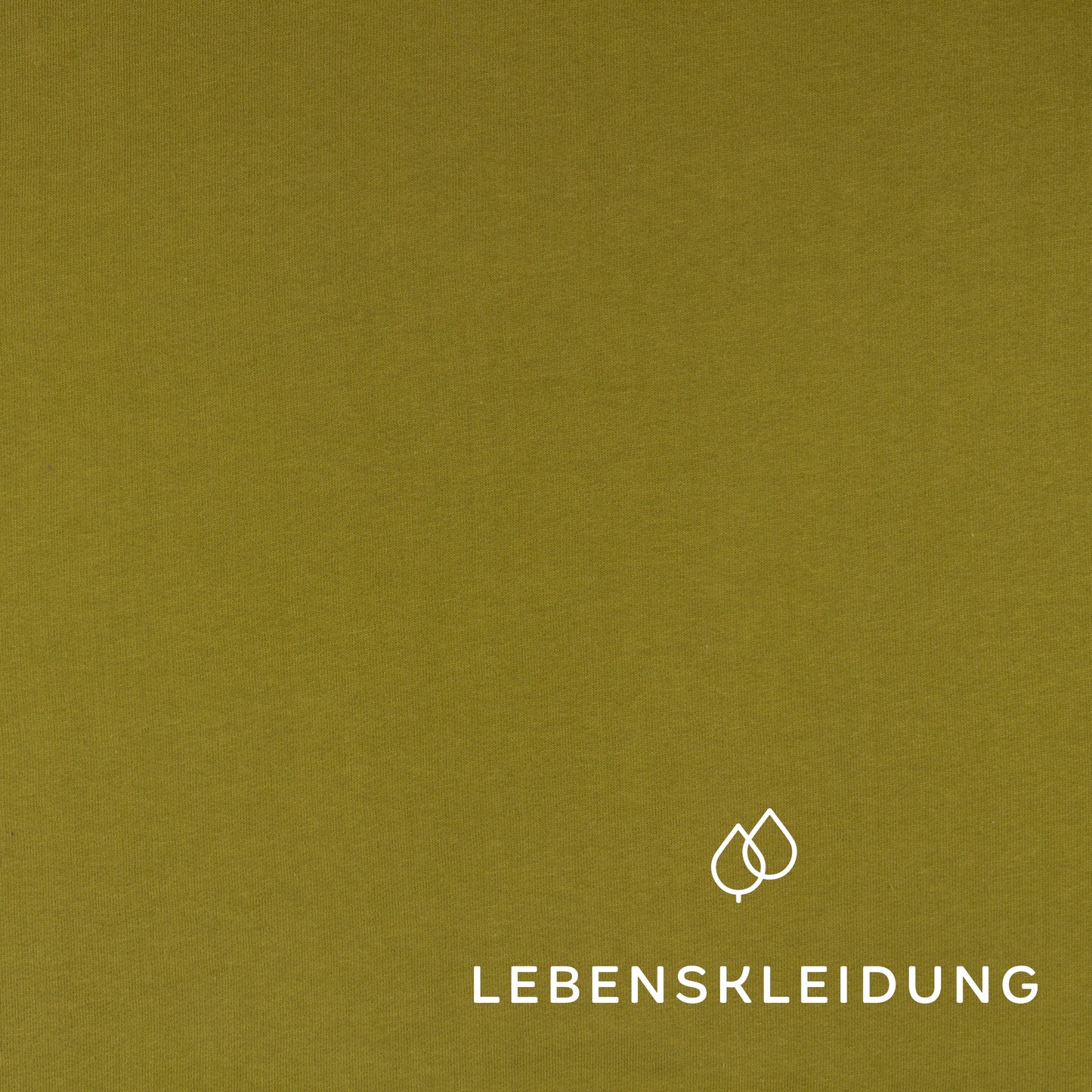 Organic brushed sweatshirt fabric - Dark Mud sample – Detail view