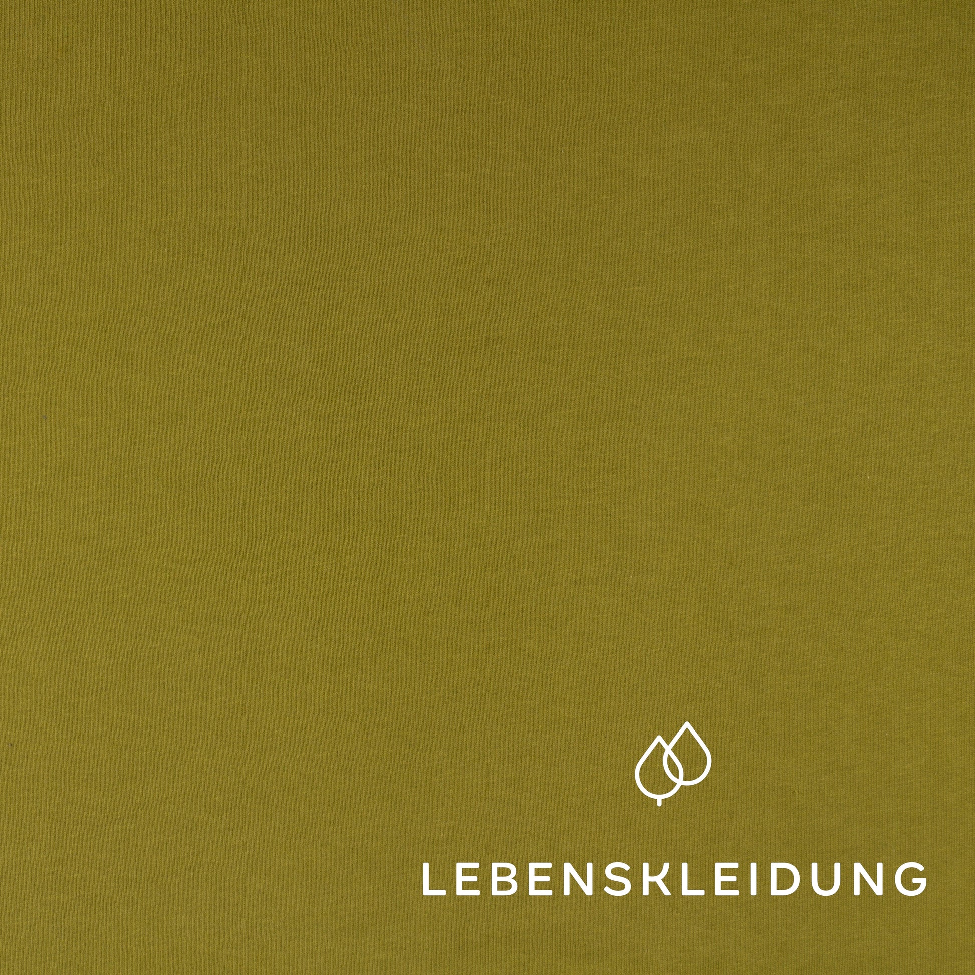 Organic brushed sweatshirt fabric - Dark Mud sample – Detail view