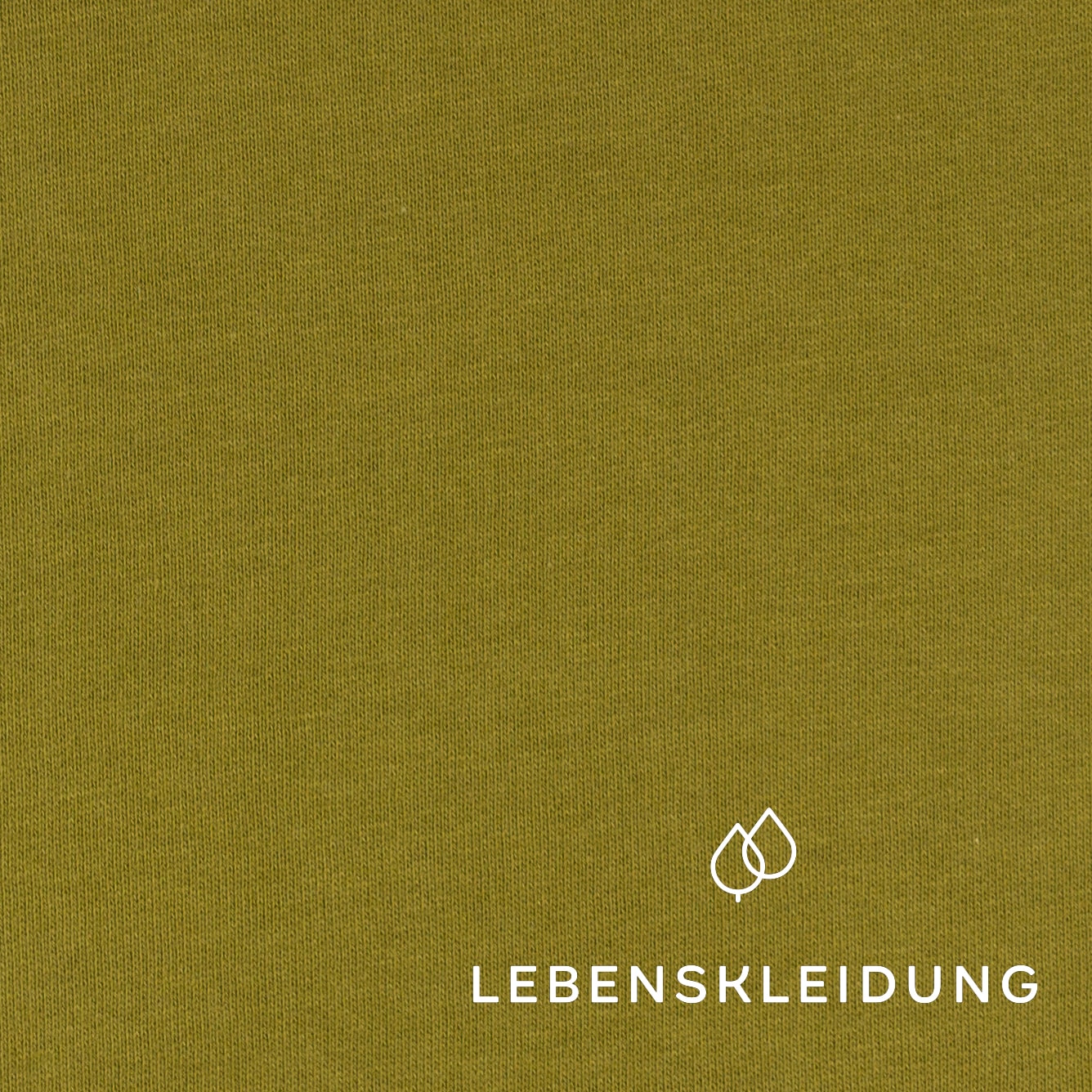 Organic brushed sweatshirt fabric - Dark Mud sample – Close-up