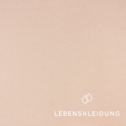 Bio Sweat Stoff gerauht - Warm Sands – Detailansicht