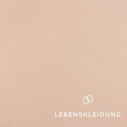 Bio Sweat Stoff gerauht - Warm Sands – Nahaufnahme