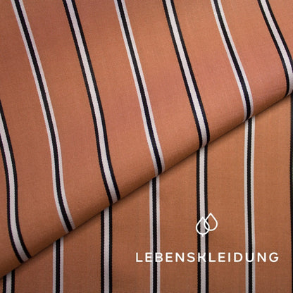 Lyocell Woven Striped - Sienna Muster