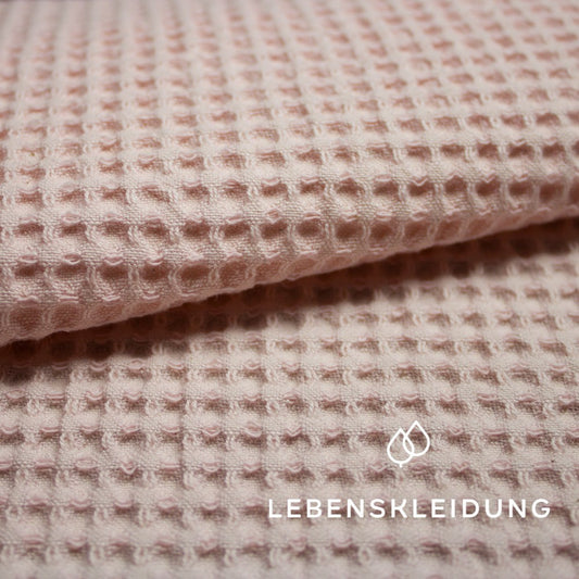 Organic waffle large - Rouge