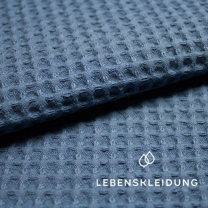 Bio Waffel groß - Stone Blue